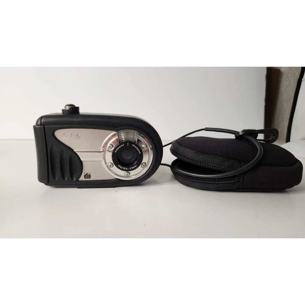 sealife ecoshot SL321 water proof / shock proof digital camera 75ft working VTG